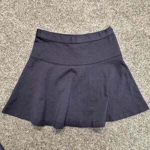 J Crew Crewcuts Ponte Knit Navy Catholic Private School Uniform Skirt Girls 16